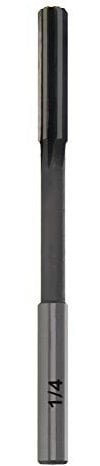 Utoolmart Bohrreibahle 6,35 mm H7 HSS Drehmaschine Reibahle Rundschaft Fräswerkzeug für Metall Nichteisenmetall Kupfer 1 Stück
