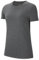 Nike Damen W Nk Park20 Tee T-Shirt, Charcoal Heathr/White, XL EU