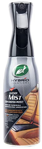 Turtle Wax Hybrid Solutions Leather Cleaner & Conditioner Misting Spray, Car Seats, Interiors, Sealed Leather Furniture, Vinyl - UV Protection