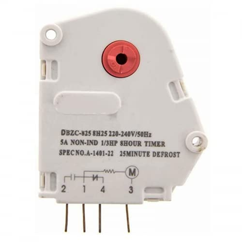 Temporizador/Reloj de Desescarche para Frigorífico No Frost | Recambio Compatible Modelo TMDJ625RC1 | Control de Ciclos Anti-Escarcha | Módulo de Alta Precisión