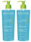 Sebium Gel Moussant | Nettoie, Hydrate & Purifie | Elimine les Impuretés & l’excès de Sébum | Peau Mixtes & Grasses | Visage & Corps | Formule sans savon | 2x500mL
