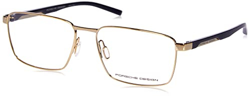 Porsche Design P8744 c gold, blue, Eyeglass frames, 57-16-145, Standard