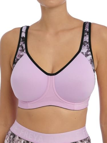 Freya Damen Sonic Underwire Molded Bra Sport-BH, Undurchsichtige, Haze, 70F