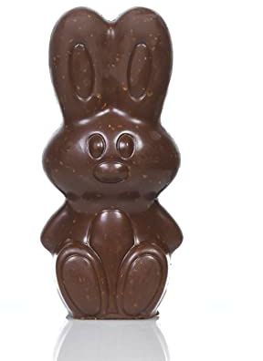 Kings Schokoladen-Osterhase - Köstliches und originelles Ostergeschenk - Aus der Sylter Manufaktur von Sternekoch Johannes King (Haselnuss)