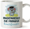 MUGFFINS Tazas para INGENIERO DE MINAS hombre - En Español - Koalificado/koalificada - 11 oz / 330 ml - Regalo original y divertido