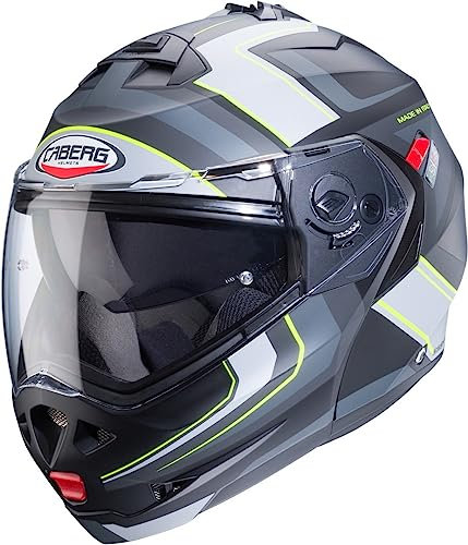 Caberg Duke X Tour Klapphelm (Gray/Yellow,XS (53/54))