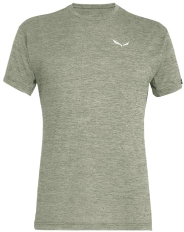 Salewa Puez Melange Dry T-Shirt Men, Shadow Melange, 52/XL, Male