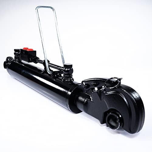 Hydraulischer Oberlenker Kat. 2-2 mit Fanghaken inkl. Sperrblock min. 550 → max. 776 mit 2 x Schläuchen, Hub. 226