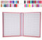 Tavolo Unghie Libro di visualizzazione dei Colori, 216 Colori Carta per Gel per Unghie, Tabella di Esposizione per smalti, Libro Mostra di Arte per Unghie, scaffale per Salone di Arte per Unghie