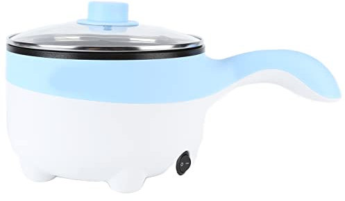 jerss Kochtopf Stir Fry 2L Elektroherd LKW Elektrofritteuse Elektrotopf Eintopftopf Fahrzeug Elektrodampfer Edelstahl 24V Fahrzeugspannung Dampfgarer (24V 2 Liter elektrische