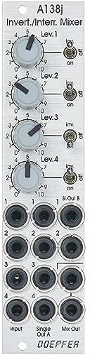 Doepfer A-138j Inverting/Interrupting Mixer (Janus Mixer) - Mixer Modular Synthesizer