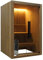 GLOBAL RELAX® I DHARANI Steam Sauna Interna per 2 Persone I Stufa elettrica I Legno termotrattato I Cura della Pelle I Riduce Lo Stress I Elimina Le tossine I Pannello di Controllo I USB I MP3