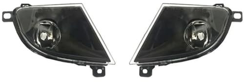 PUCHEN - Auto-Frontstoßstange Nebelscheinwerfer-Abdeckung Nebelscheinwerfer-Gitter LED-Nebelscheinwerfer - passt für BMW 5 Series E60 E61 2007 2008 2009 [OEM:63177177711 63177177712]
