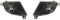 PUCHEN - Auto-Frontstoßstange Nebelscheinwerfer-Abdeckung Nebelscheinwerfer-Gitter LED-Nebelscheinwerfer - passt für BMW 5 Series E60 E61 2007 2008 2009 [OEM:63177177711 63177177712]