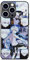 HWLHJJ Killua Zoldyck HxH Unter Fans beliebte Anime-Telefonhülle – Schwarze Silikon-TPU-Hülle mit Manga-Muster für iPhone 14