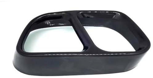 Uklal 2 Stück Auto ABS Auspuffblenden Rahmenabdeckung, Für BMW X5 2014-2018 Auspuff-Endrohr-Dekoration Autozubehör Außenzubehör