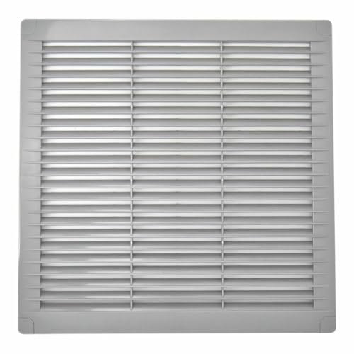 EDM Rejilla de ventilación 87709 Gris 30 x 30 x 0,7 cm Mosquitera