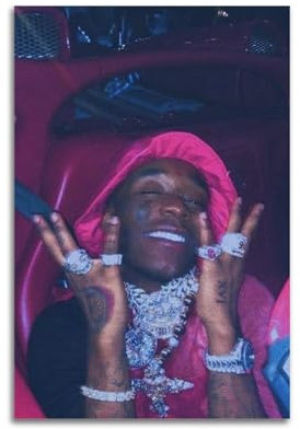 Band Album Cover Lil Uzi Vert Pink Happy Music Album Cover, Rock Wall Collage Kit, Band Poster, Room Aesthetic, Poster Print, Album Cover Signed Limited Posters, Canvas Wall Art for Wall Decor 12x1