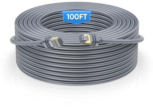 veltronaris Câble Ethernet Starlink Gen 3 - 30 m - Catégorie 6, 26 AWG, blindé EMI pour Starlink, connexion haut débit, compatible avec Starlink Gen 3 et Mini - Parfait pour les accessoires Starlink