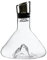 Revella Decanter, Crystal Glass Wine Carafe, Hand-Held Wine Aerator, Wine Decanter with Dispenser, 1500ml Crystal Glass Wine Decanter with Built-in Dispenser for Red and White Wine