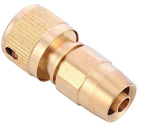 Sosoport Hochleistungs-Messing-ausdehnungsschlauchverbindung Männlicher Adapter Gewindeanschluss für Gartenbewässerungsgeräte