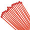 sourcing map 100PCS Cable Zip Ties 12 Inch, Self-Locking Nylon Wire Ties with 30 lbs Tensile Strength for Indoor and Outdoor, Red
