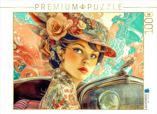 CALVENDO Puzzle Die Epoche Art Nouveau | 1000 Teile Lege-Größe 64 x 48 cm Foto-Puzzle für glückliche Stunden
