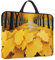Housse pour ordinateur portable de 14 pouces – Sac fourre-tout résistant aux chocs pour ordinateur portable – Motif feuilles jaunes d'automne