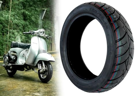 Reifen 120/70-12 Zoll TL 51J PR507 kompatibel mit Piaggio Fly Peugeot Speedfight MBK Booster Kymco Agility Yamaha Aerox, Roller Motorrad 50-150ccm