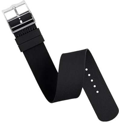 PNESHGTT Kompatibel mit Tudor Black Bay FXD Serie M25707 M79363N Fluorkautschuk-Armband, 20 mm, 21, 22, kompatibel Omega IWC Rolex Kautschuk-Uhrenarmband