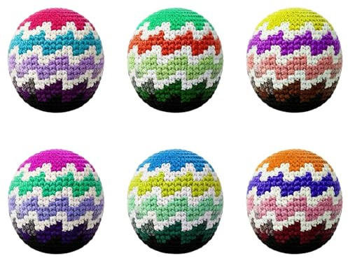 APGLSXY Bunte Jonglier Sandsäcke Set, 6 Stück, Mehrfarbig, Fußsäcke, Sandsäcke für Kinder, Gruppenspiele und Balancierübungen