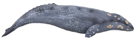 MOJO Grey Whale Sealife Animal Fish Model Toy Figure
