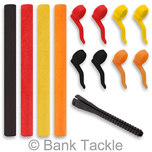Bank Tackle Zig Rig Kit inc Aligners and Pop Up Foam Carp Fishing Terminal Tackle Kickers Zig Foam