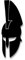 Sparta Helm Sticker Aufkleber Stahlhelm Spartiat Krieger 10x4cm#A4479