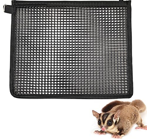 Sugar Glider Nail Trimmer Nails Trimming Pouch Mesh Trim Bag for Guinea Pig Rat Frettchen Small Pets
