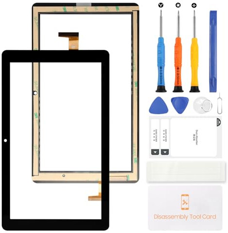 LADYSON Kit de réparation complet pour tablette Thomson Hero 9 Thomson Hero9 HERO9-1.32B HERO9.2BK32 9'' Noir