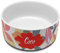LolaPix. Comedero Personalizado Perro. Comederos y Bebederos con Nombre. Cuenco Cerámica. Volumen 650ml. Flores