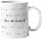 Lustige Tasse Busenfreundin, BFF Geschenk, Geburtstagsgeschenk, Geschenkidee, Geschenk Frauen, beste Freundin. Für die (liebste) Freundin | beidseitig bedruckt (Busenfreundin - Innen Weiß)
