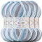 Hobby YARN Alize Baby Best Batik 5x 100g Türkische Premium Wolle Babywolle (7540)