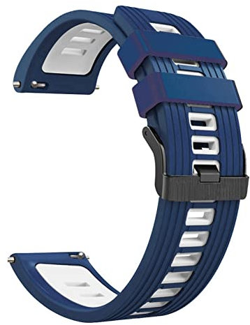 NEYENS Cinturino da polso da 22 mm per Garmin Venu 2/Vivoactive 4 Smartwatch Cinturino in Silicone Forerunner 745/Fenix Chronos Belt Correa, 22mm Vivoactive 4, agata