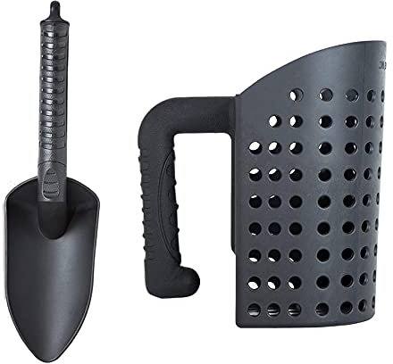 Ksrnsne 2Pcs Sand Scoop and Shovel Accessories for Metal Detecting and Treasure Hunting