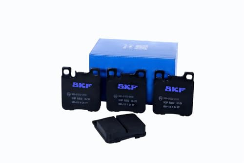 SKF Scheibenbremse Bremsbelag VKBP 90502-4er Set - Position Hinterachse Höhe 77mm Länge 134mm Breite 83mm Dicke 16mm - OE Qualität