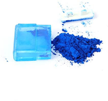 KONTONTY 10stücke Nähpulver Aus Hochwertigem Material in Blauer Dose Praktisches Schneiderkreide-pulver Für Nähzubehör Und Nähwerkzeuge Für Professionelle Näharbeiten Und Heimschneiderei