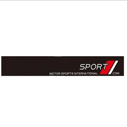 DCYATRQZ Windschutzscheibe Aufkleber, für BMW 3er M3 E90 E91 E92 E93 Aufkleber für Auto Lichtbeständig,reflektierende