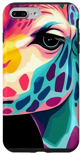 iPhone 7 Plus/8 Plus Colorful Giraffe Case