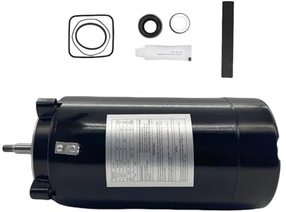Generic Swimming Pool Pump Motor and Seal Replacement Kit, 1-1/2 HP Pool Pump Motor Up-Rated 56J UST1152