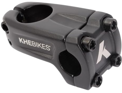 KHEbikes KHE BMX Frontloader Vorbau 50 mm Schwarz 232 g 7005 Aluminium | 7005 Aluminium, nur 232 g, Frontloader, 50 mm Vorlauf, 22,2 mm Lenkerklemmung, 1 1/8 Gabelschaft