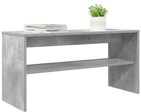 vidaXL TV-Schränk 80 x 30 x 40 cm Beton Grau Holzwerkstoff