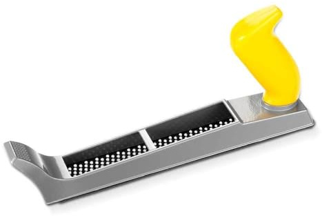 blizz-z Gipskartonhobel - Länge: 250 mm x Breite: 42 mm - 1 Stück | Trockenbau-Einhandhobel für Gipskarton, Porenbeton, Spanplatten - mit festem Kunststoffgriff - Kanten-Hobel, Fasenhobel