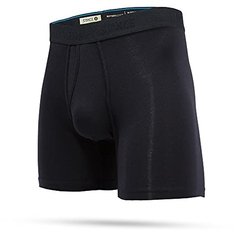 Stance Herren Boxershort-Verordnung Retroshorts, Schwarz, Large